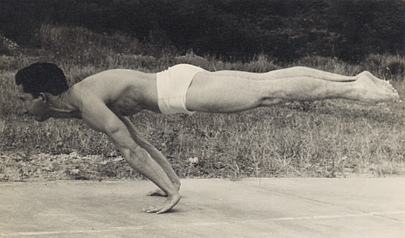 A Planche in the best form.